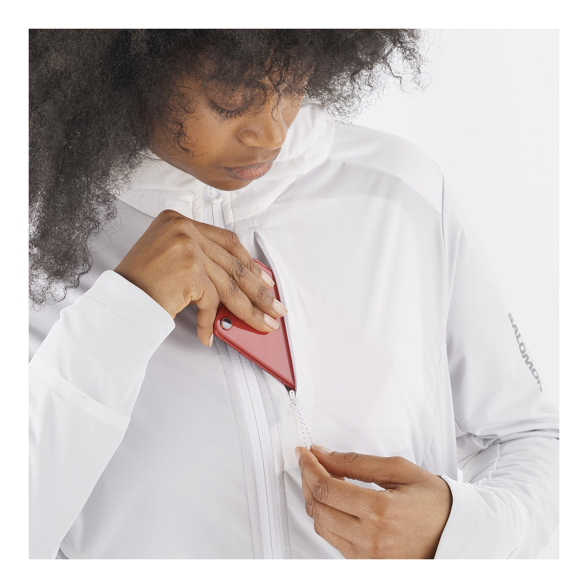 SALOMON LIGHT SHELL JACKET - WOMEN