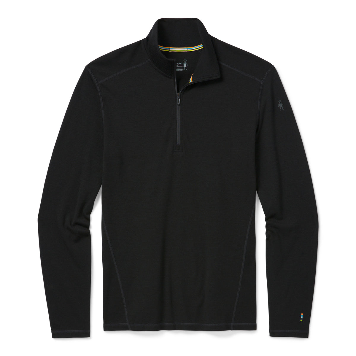 SMARTWOOL CLASSIC THERMAL MERINO BASE LAYER 1/4 ZIP - HOMME
