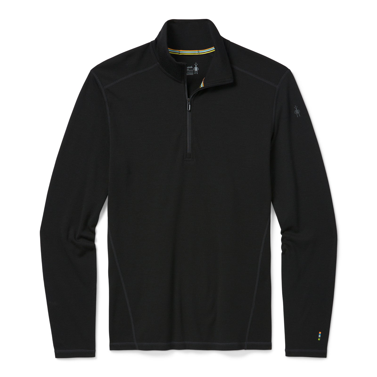 SMARTWOOL CLASSIC THERMAL MERINO BASE LAYER 1/4 ZIP - HOMME