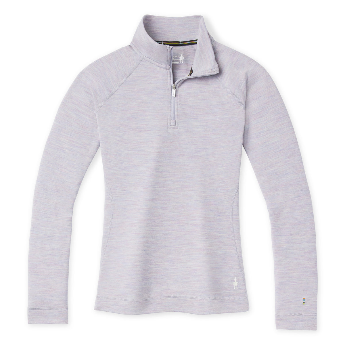 SMARTWOOL CLASSIC THERMAL MERINO BASE LAYER 1/4 ZIP BOXED - FEMME