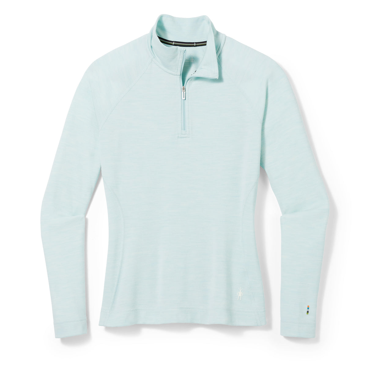 SMARTWOOL CLASSIC THERMAL MERINO BASE LAYER 1/4 ZIP BOXED - FEMME