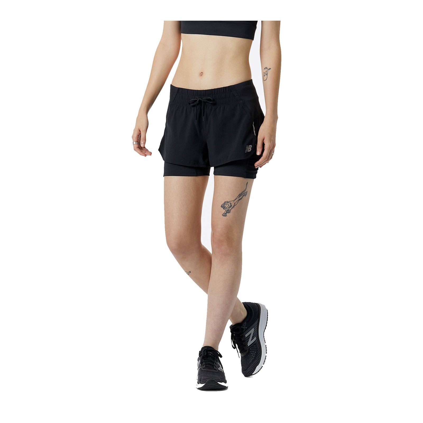 NEW BALANCE SHORT 2-EN-1 IMPACT RUN - FEMME