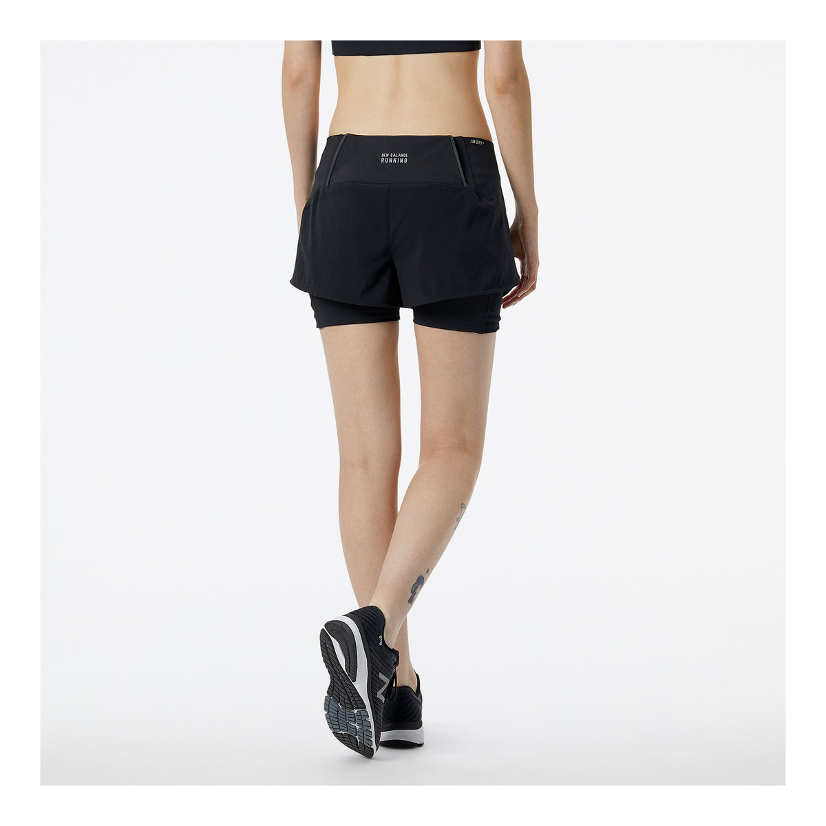 NEW BALANCE SHORT 2-EN-1 IMPACT RUN - FEMME
