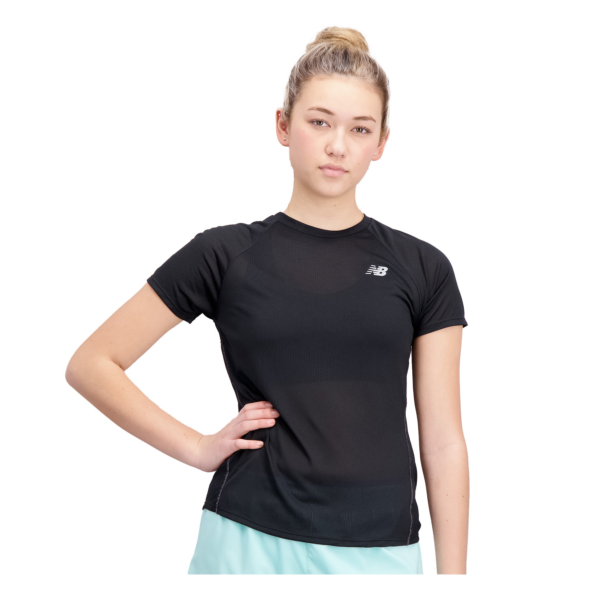 NEW BALANCE IMPACT RUN T-SHIRT - WOMEN - Le Coureur